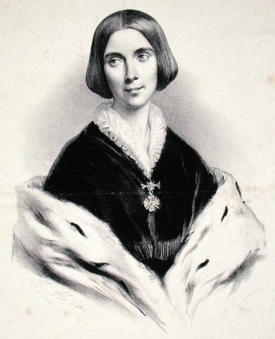 Madame Catinka de Dietz (litho) od Marie Alexandre (after) Alophe