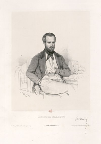 Marie-Alexandre Alophe - Auguste Blanqui od Marie Alexandre Alophe