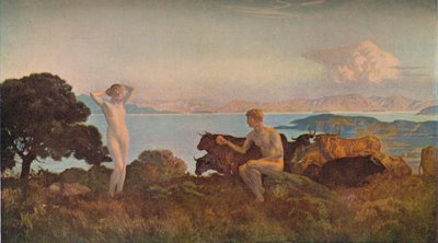 Le Jugement de Paris, c1909 od Marie Auguste Emile Rene Menard