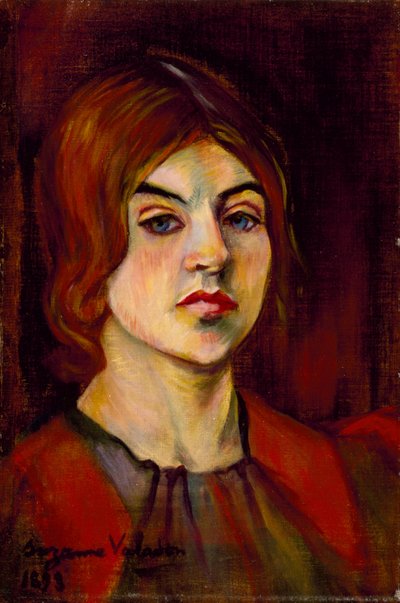Autoportrét, 1898 od Marie Clementine (Suzanne) Valadon