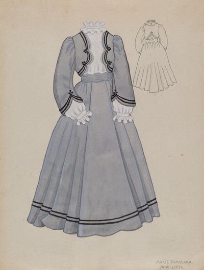 Šaty, 1936. od Marie Famularo