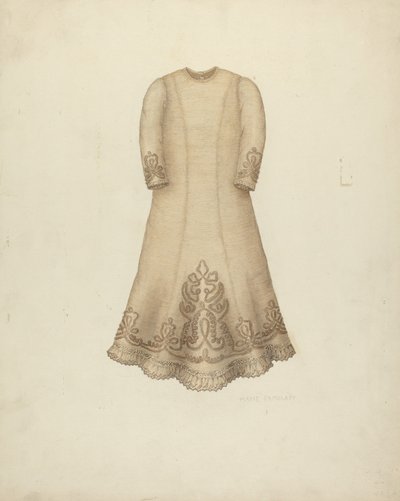 Kojenecké šaty, c. 1938. od Marie Famularo