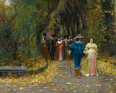 Francouzština:  Les fiancés Snoubenci od Marie Francois Firmin Girard
