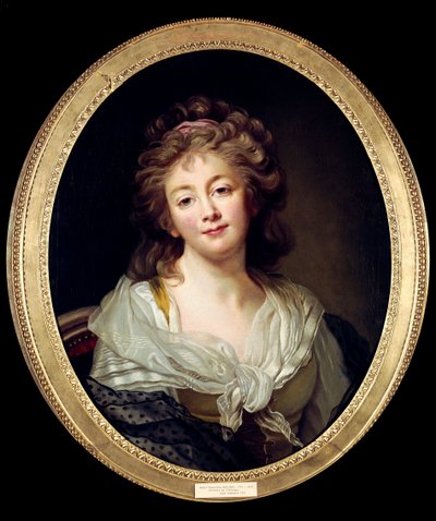 Autoportrét. Obraz Marie Genevieve Bouliard (1772-1819) od Marie Genevieve Bouliard