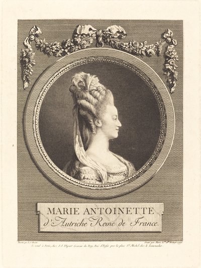 Marie Antoinetta od Marie Louise Adelaide Boizot after Louis Simon Boizot