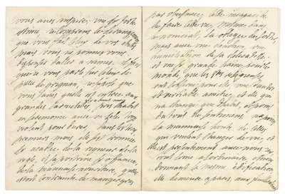 Autogram dopis Philippe Moulceau, Livry, 25. října 1686 od Marie de Rabutin Chantal Sévigné