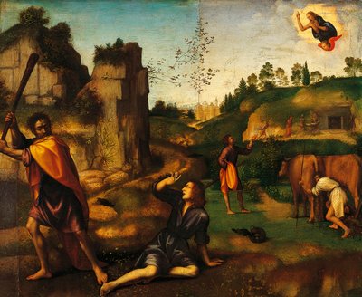 Kain zabil Abela od Mariotto Albertinelli