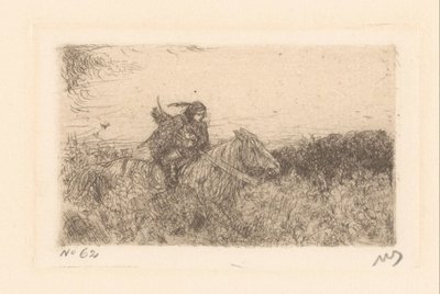Jezdec od Marius Bauer (signed by artist)