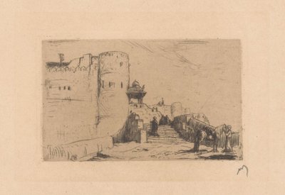 Templeturn v Palitana od Marius Bauer (signed by artist)