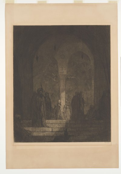 Veranda mešity od Marius Bauer (signed by artist)