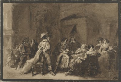 Historická scéna od Marius Bauer