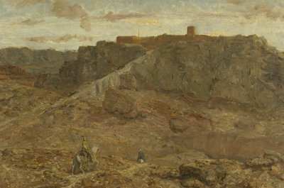 Horská krajina v Egyptě od Marius Bauer