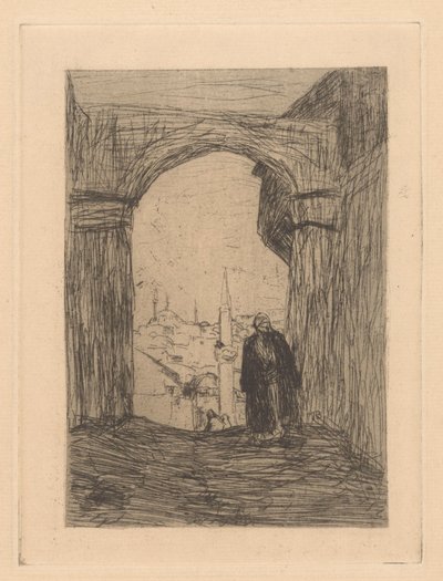 Brána v Konstantinopoli od Marius Bauer