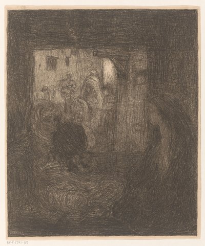 Dvě zahalené ženy od Marius Bauer