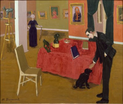 Interiér galerie od Marius Borgeaud