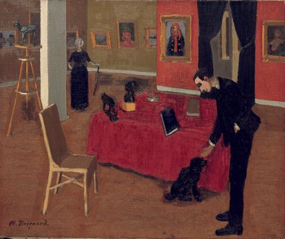 Galerie Vallotton, 1914 od Marius Borgeaud