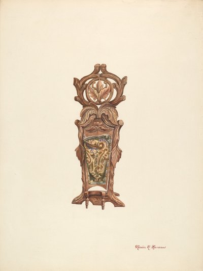Bootjack & Slipper-Holder, c. 1940. od Marius Hansen