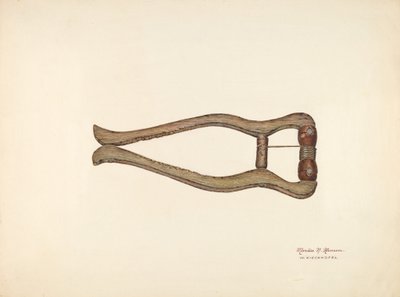 Bootjack, c. 1938. od Marius Hansen