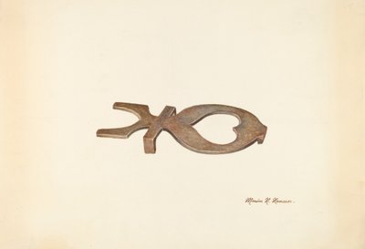 Bootjack, c. 1938. od Marius Hansen