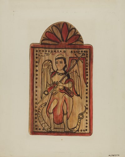 Santo St. Michael, c. 1939. od Marjery Parish