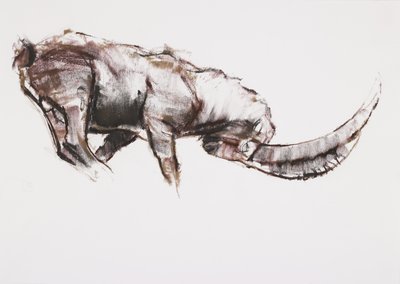 Výzva (uhlí a konte na papíře) od Mark Adlington
