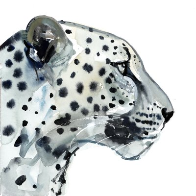 Focus, 2015, (akvarel na papíře) od Mark Adlington