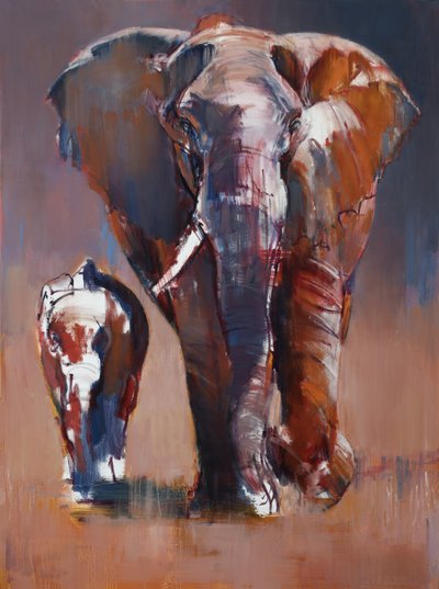Matka a tele, 2018 od Mark Adlington