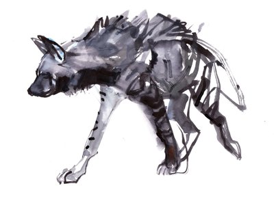 Ragamuffin, 2010, (akvarel na papíře) od Mark Adlington