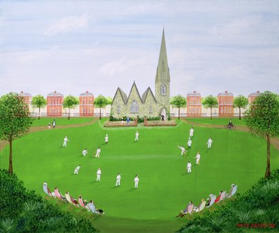 Kriket na Blackheath od Mark Baring