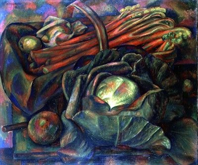 Zelí a rebarbora od Mark Gertler