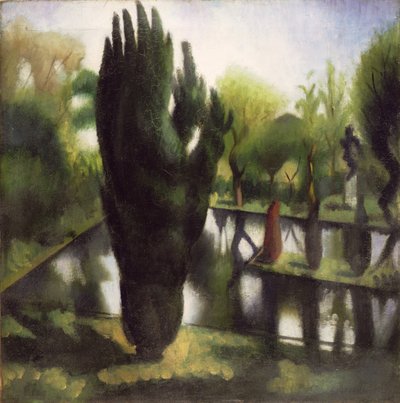 Rybník v Garsingtonu od Mark Gertler