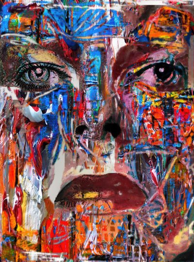 Malířský Bowie (obraz) od Mark Gordon