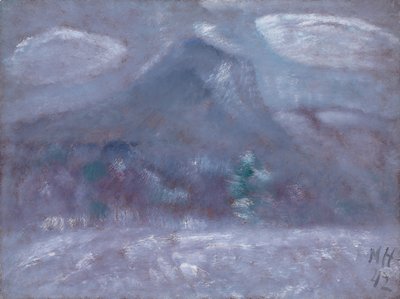 Mount Katahdin, Sněhová bouře od Marsden Hartley