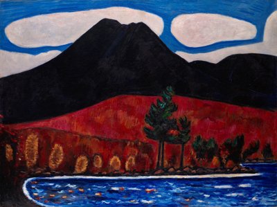 Hora Katahdin (Maine), podzim č. 2, 1939-40 od Marsden Hartley
