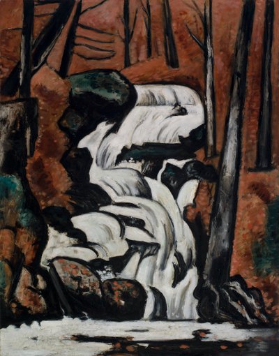 Vodopády Smelt Brook Falls od Marsden Hartley