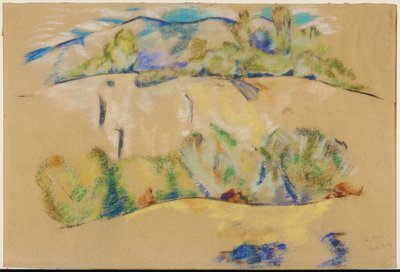 Taos-Berg od Marsden Hartley