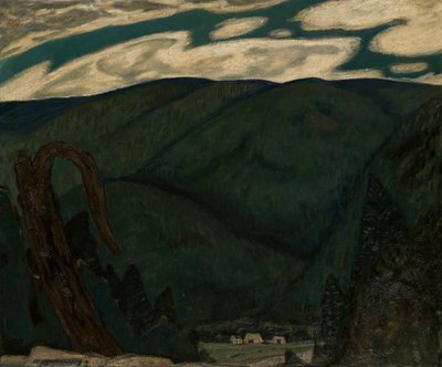 Temná hora od Marsden Hartley