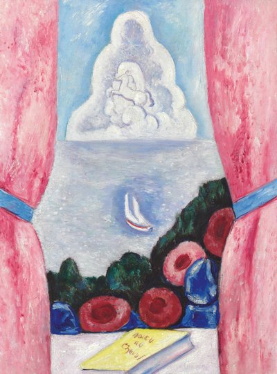 Pohled z okna (olej na plátně) od Marsden Hartley