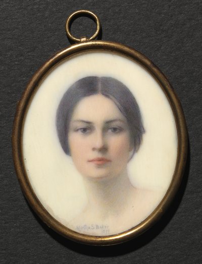 Student umění v Paříži, 1899. od Martha S. Baker