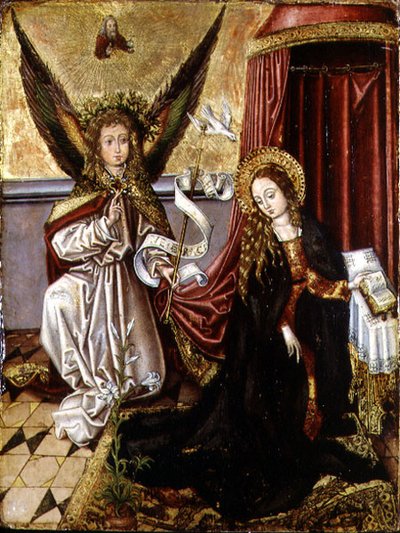 Zvěstování od Martin (follower of) Schongauer