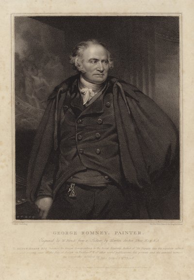 George Romney od Martin Archer Shee