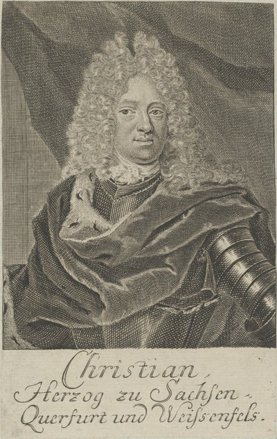 Christian von Sachsen-Weißenfels od Martin Bernigeroth