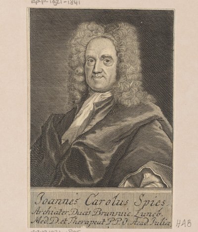 Portrét Johanna Carla Spiese od Martin Bernigeroth