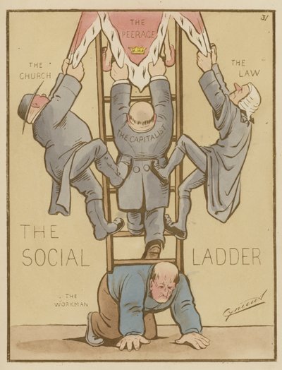 Sociální žebříček od Martin Cynicus Anderson