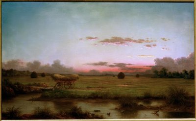 Bažiny na Rhode Island od Martin Johnson Heade