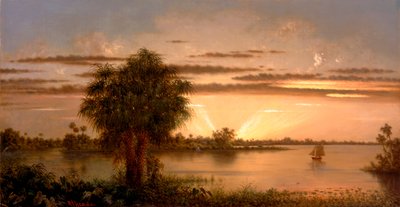 Florida Sunrise od Martin Johnson Heade