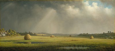Newburyport Meadows, cca 1876–1881 (olej na plátně) od Martin Johnson Heade