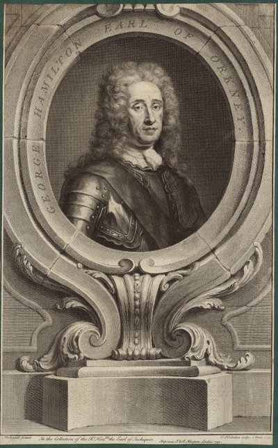Portrét George Hamiltona, hraběte z Orknejí od Martin Maingaud