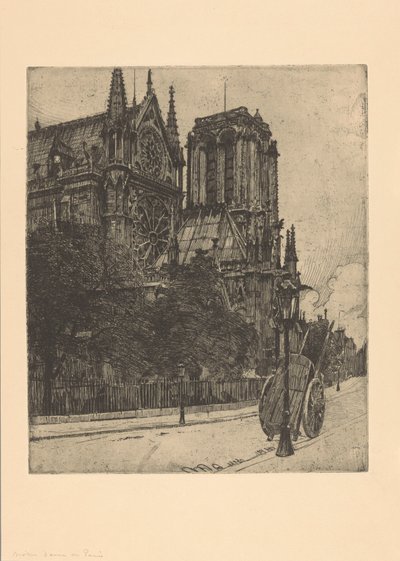 Notre Dame v Paříži od Martin Monnickendam