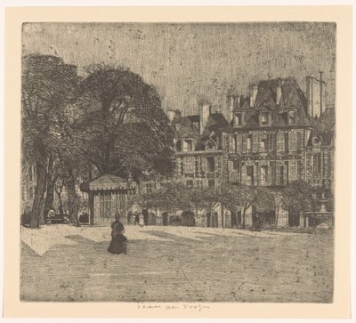 Place des Vosges v Paříži od Martin Monnickendam